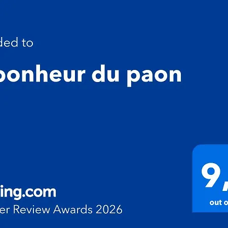 O Bonheur Du Paon Arques